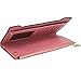ECOMBOS Slim Women Long Leather Wallet Fashion Card Holder Purse