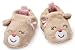 Carter's Hosiery Baby-girls Newborn Bear Coral Animal Slipper, Brown, Medium