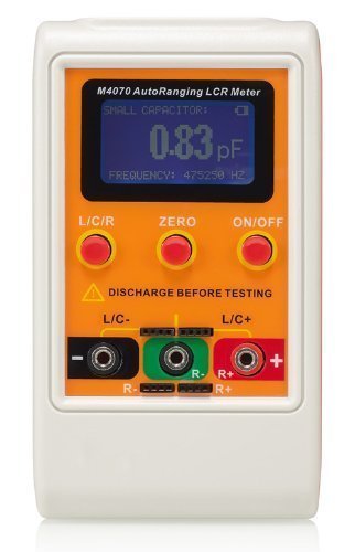 Signstek M4070 AutoRanging LCR Meter Up to 100H 100mF 20MR, 1% accuracy 5 digit display