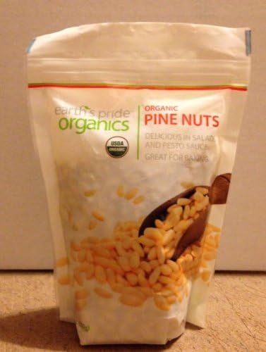 Organic Pine Nuts Earths Pride Organics 8oz Bag