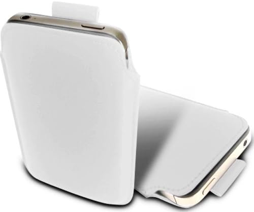 N E Fing White PU leather pull tab case for LG GD580 Lollipop(s)