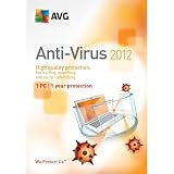 AVG 2012 Anti-Virus 1 User