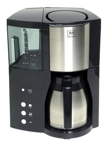 Melitta M 818 Kaffeeautomat Optima Therm, mit Thermokanne, schwarz
