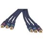 Cables To Go - 40009 - 1.5ft Velocity Component Video Cable (Blue)