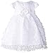 Blueberi Boulevard Baby Girls' Short Sleeve Ribbon Skirt Dress