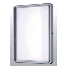 Nobo Schaukasten mit Sicherheitsglas und -schloss magnetisch Stahl 9 x A4 B 792 x T 85 x H 1040 mm