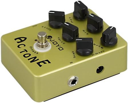Digital Family Ac Tone Vintage Tube Amplifier Effects Pedal, Analog Circuit and Bypass