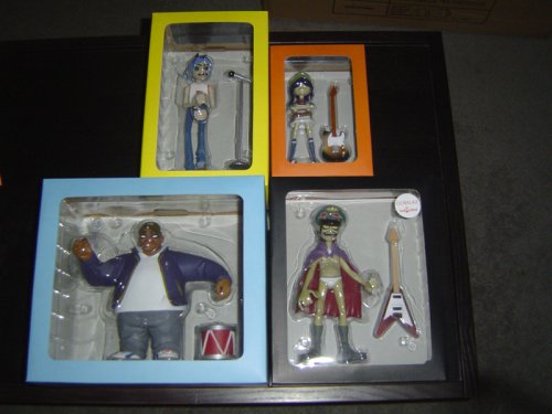 Complete Set Gorillaz CMYK Limited Edition Vinyl
