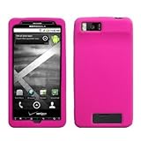 Cbus Wireless Hot Pink Silicone Case / Skin / Cover for Motorola Droid X /  ....