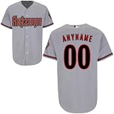 Arizona Diamondbacks Authentic Majestic Road Baseball Jersey YOUR NAME and Number Laser Cut and Custom SEWN with AUTHENTIC TWILL