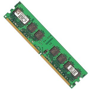 Kingston ValueRAM 1 GB DDR2 667 MHz 240-PIN Memory Module (KVR667D2/1GR)