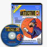 MATH DETECTIVE SOFTWARE A1 CD