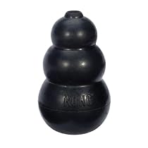 Kong (L) 15017 Hunde-Spielzeug 10,5 cm schwarz