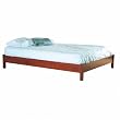 Vintage Queen Low Profile Bed in Classic Cherry By South Shore Furniture