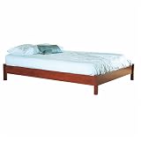 Vintage Queen Low Profile Bed in Classic Cherry By South Shore Furniture