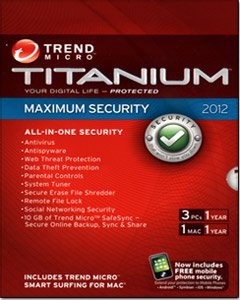 Titanium Maximum Security 3 User French and English (bilingual software)