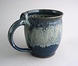 Buy Oversize handmade stoneware coffee mug - two tone blue glaze Rock Riffle Run Knowing God: Walking through the Book of Books