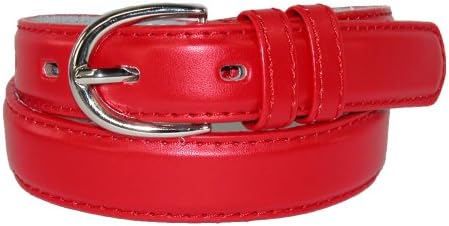 Dabung Unisex-child Basic Leather Dress Belt