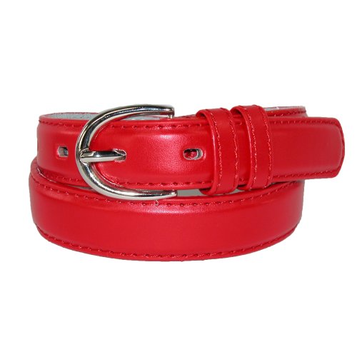 Dabung Unisex-child Basic Leather Dress Belt