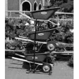 WHEELBARROW DISPLAY RACK (Jeep Wheelbarrows WR900) from Equipment Racks