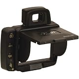 Delkin Professional Pop-up Shade & Protective Cover for Nikon D40 LCD Screen, Snap On
