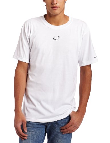 Fox Young Men’s Soleed Tech Tee, White, Large