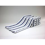 4 Pack Oversized Dish Cloth sets in Blue by Cotton Craft - Size 15x15 - Pure 100% Cotton -...