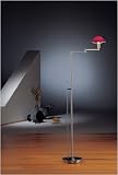 Holtkotter - Halogen Floor Lamp with Marble Glass - 9434/1 PB/BB-MB