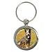 Australian Cattle Dog Key Chain (Round)
