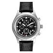 Jorg Gray 4540 Chrono Pilot 44mm Watch - Black Dial, Black Crocodile Strap JG4540 by Jorg Gray