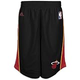 Heat adidas NBA 3 Deep Short - Men's