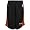 Heat adidas NBA 3 Deep Short - Men's ( sz. L, Black : Heat )
