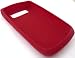 GENUINE BLACKBERRY 9700 BOLD ONYX RED SILICON SKIN CASE IN RETAIL PACKAGING