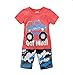 Coralup Little Boys Cotton Short Sleeve Set 2Pcs T-Shirt&Pants,18M-6T