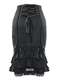 Hell Bunny / Spin Doctor Cassius Pencil Wiggle Skirt Black – Size 6-16
