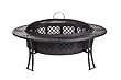 CobraCo FB8008 Diamond Mesh Fire Pit with Screen and Cover