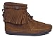 Minnetonka Women's 293 Back-Zip Boot,Dusty Brown,8 M US