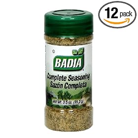 Badia Complete Seasoning, 3.5-Ounce Bottle (Pack of 12)