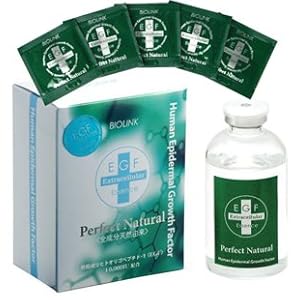 【クリックで詳細表示】バイオリンク EGF エクストラエッセンスPN(パーフェクトナチュラル) 60ml＋分包サンプル5枚付き