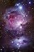 M42, the Orion Nebula (Top), and NGC 1977, a Reflection Nebula (Bottom) , 48x72