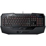 ROCCAT ISKU FX Multicolor Key Illuminated Gaming Keyboard, Black
