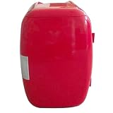 WHITE FOX 16L Red Yellow Mini Refrigerator for Dorm Home Compact Car Cooler