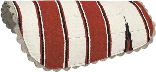 Abetta Scalloped Navajo Felt Barrel Pad