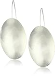 BORA Silver Oval Pillow Earring BORA Silver Oval Pillow Earring