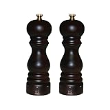 Peugeot Paris u'Select 7-Inch Salt and Pepper Mill Set, Chocolate