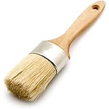Bruegel Round Paint Brush - Perfect for Chalk Paint & Wax - Maximum Bristle Retention - Enjoy Smooth Painting Experiences - Lifetime Guarantee