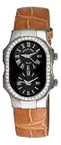 Philip Stein Women's 1DBCBAA Diamond Alligator Strap Watch