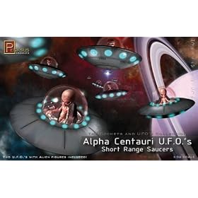 Alpha Centauri UFOs Short Range Saucers Model Kit from Flying Saucers