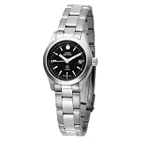 Swiss Military Hanowa Women's 06-7023-04-007 Freedom 316L Stainless Steel Black Dial Watch