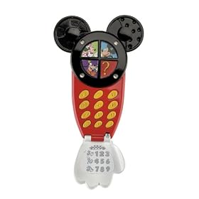 Mattel - P1414 - Imitations - Mickey Mouse Club House - Le T�l�phone de Mickey